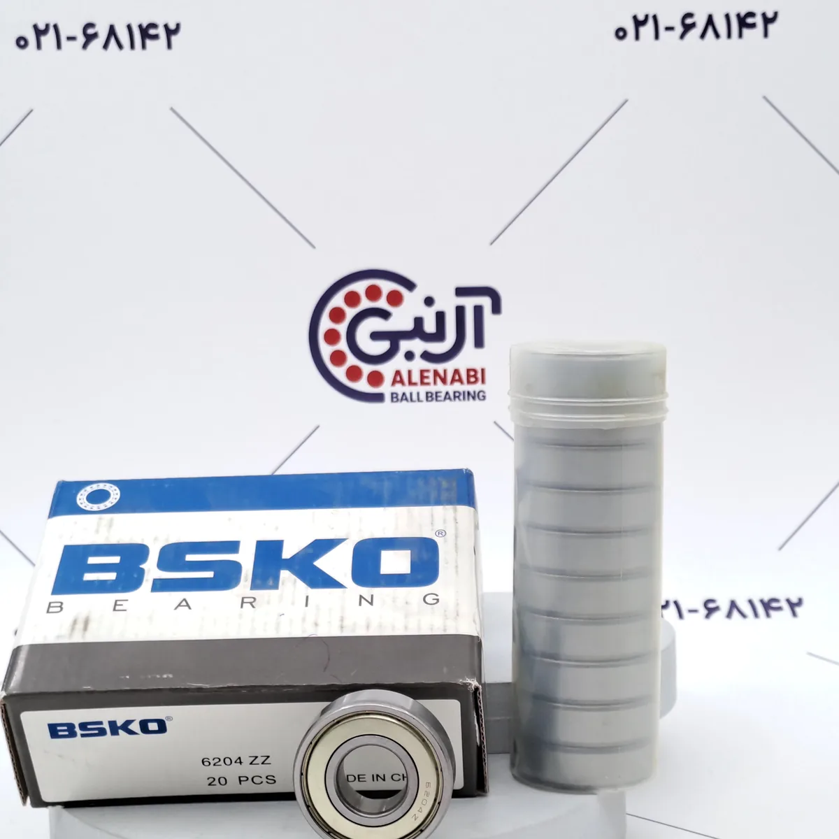 بلبرینگ 6204 ZZ برند BSKO