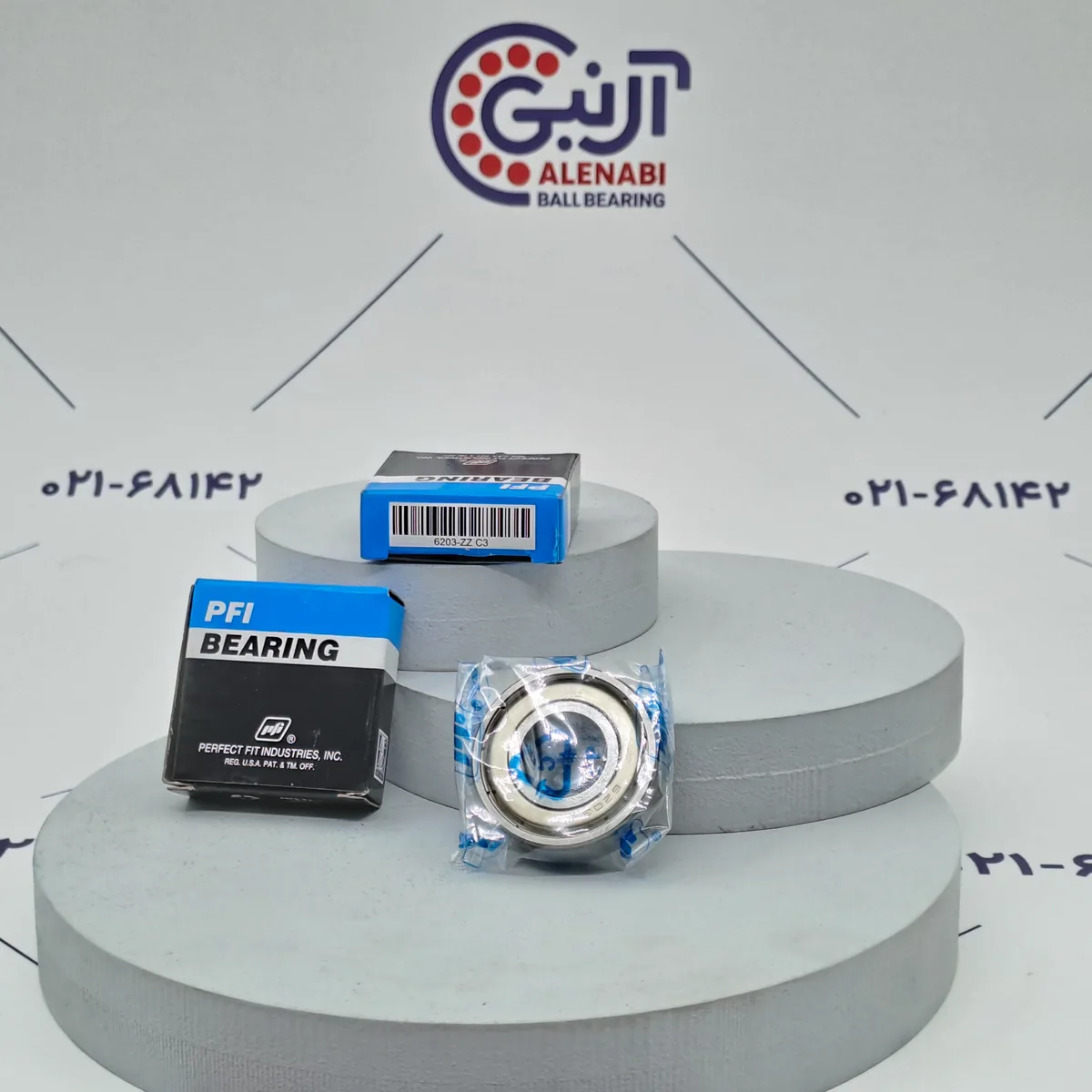 بلبرینگ 6203 ZZ/C3 برند PFI-USA