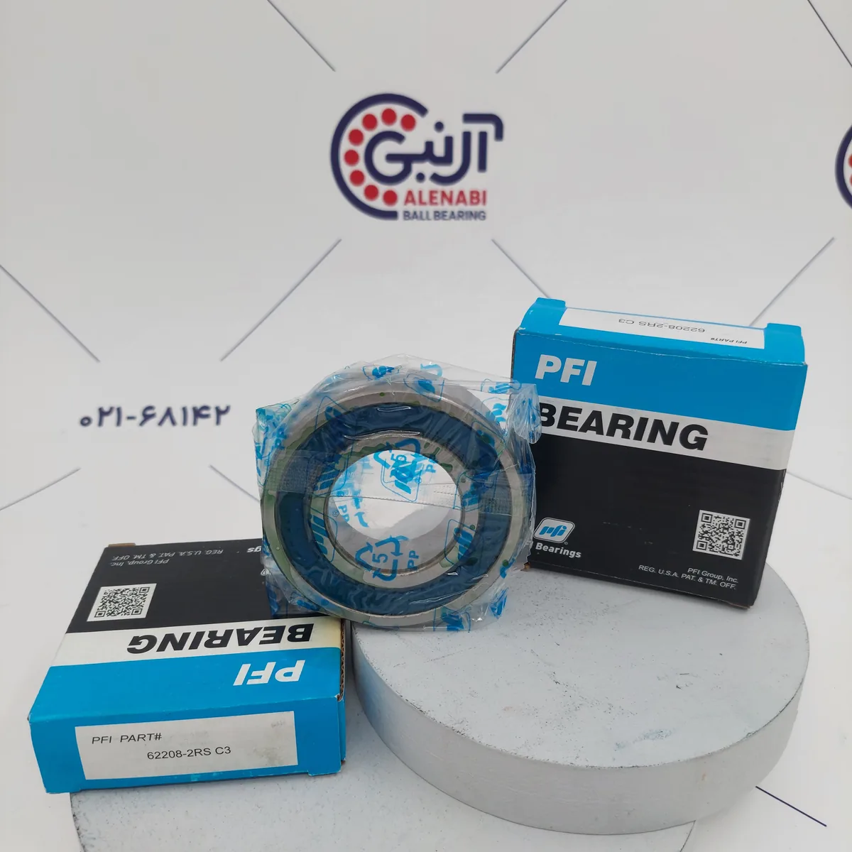 بلبرینگ 62208 2RS/C3 برند PFI-USA