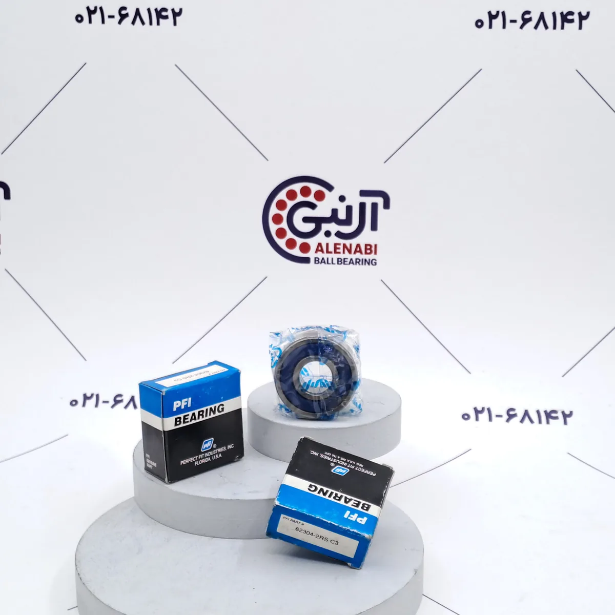 بلبرینگ 62304 2RS/C3 برند PFI-USA