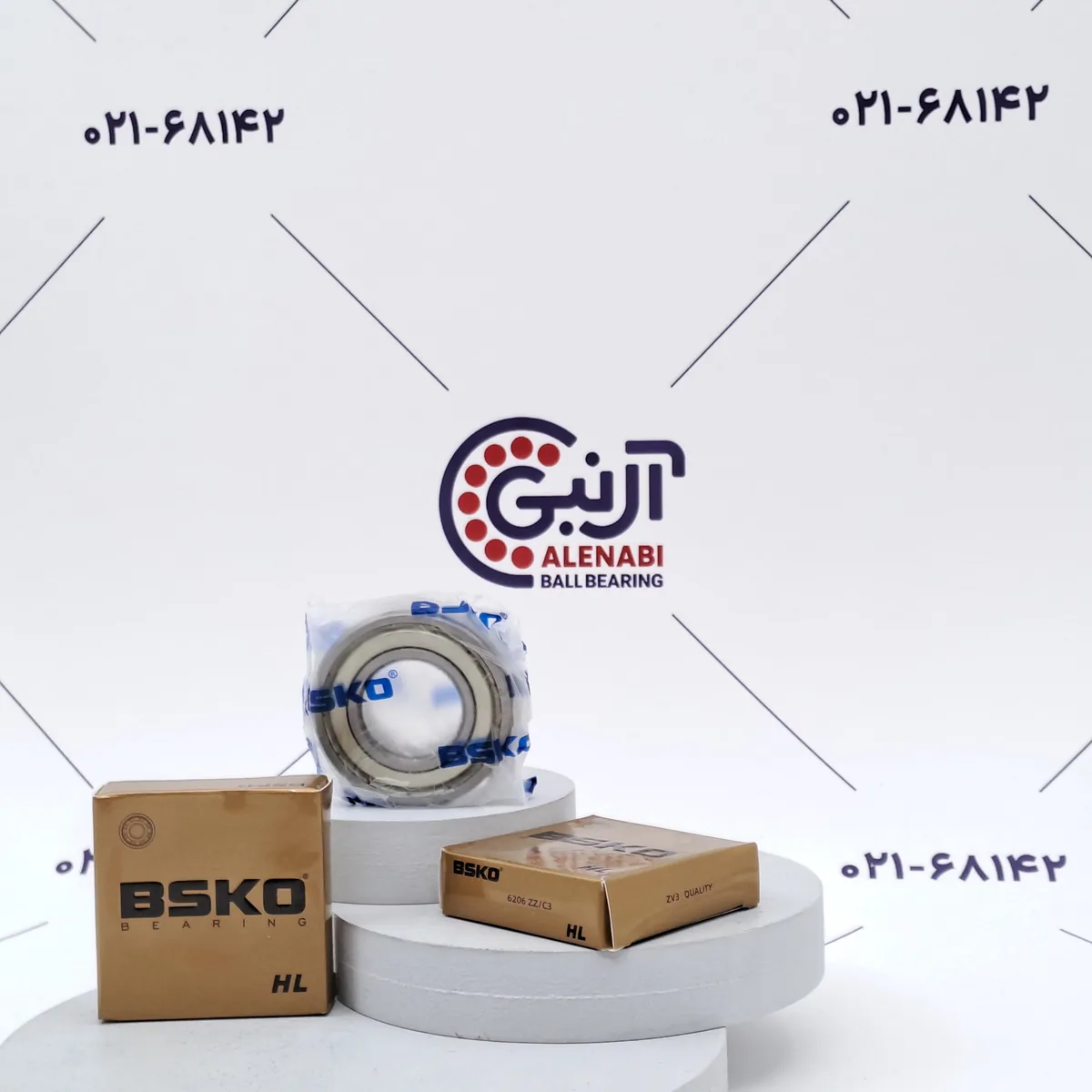 بلبرینگ 6206ZZC3 برند SKF