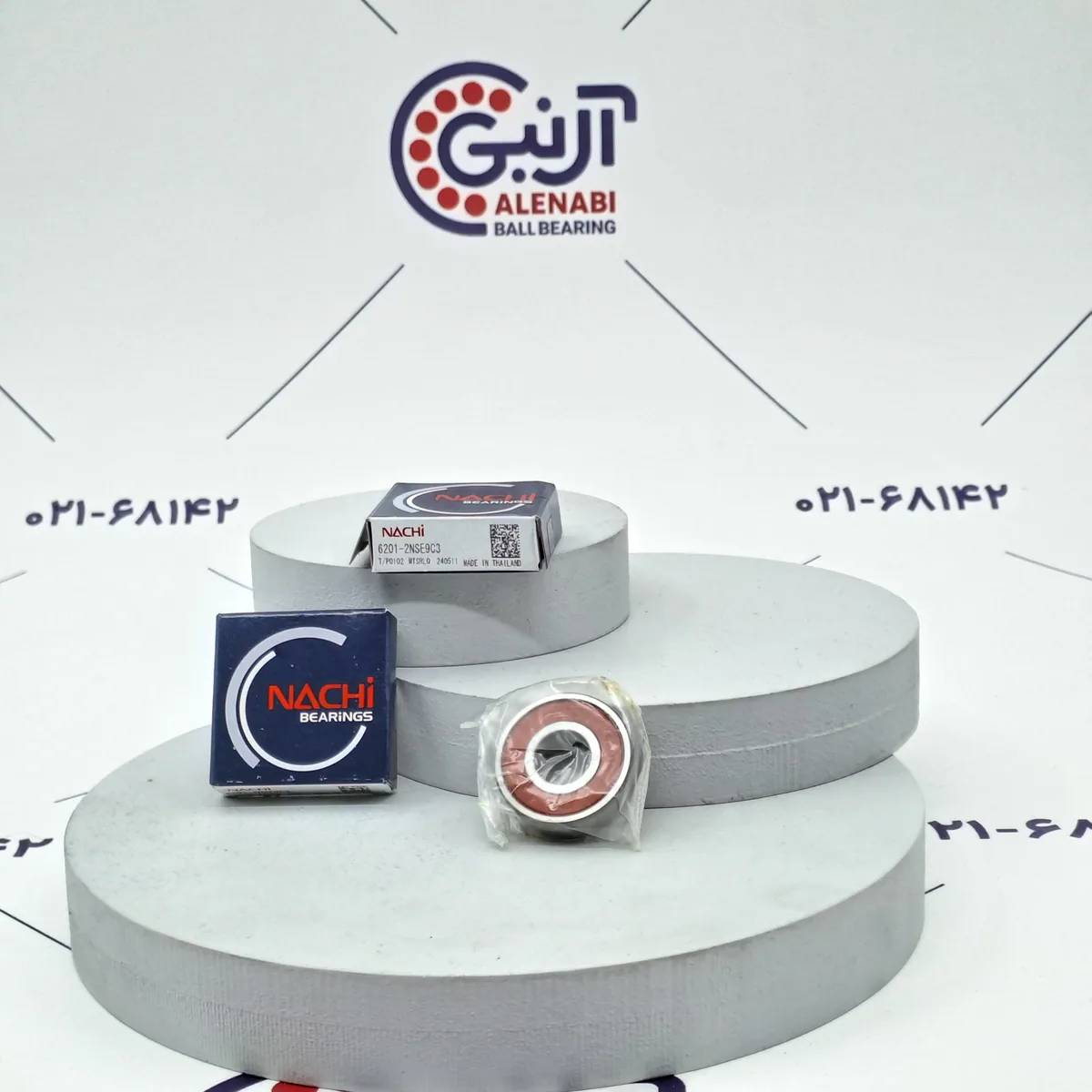 بلبرینگ 6201 2RS برند NACHI