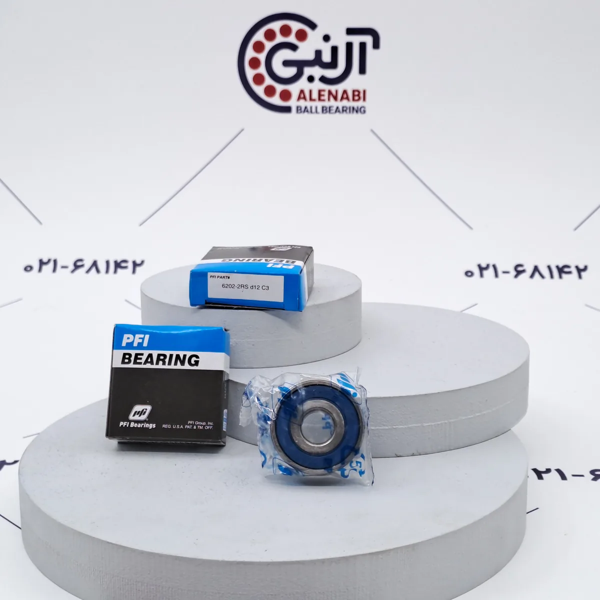 بلبرینگ 6202 2RS-d12 C3 برند PFI-USA