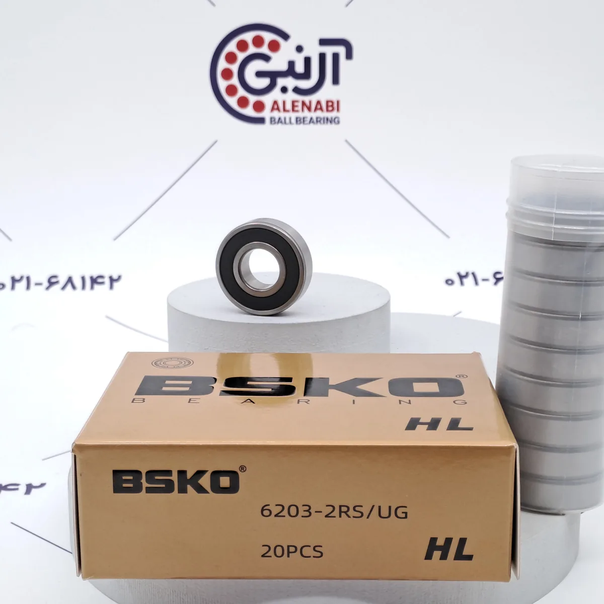 بلبرینگ 6203 2RS.UG برند BSKO