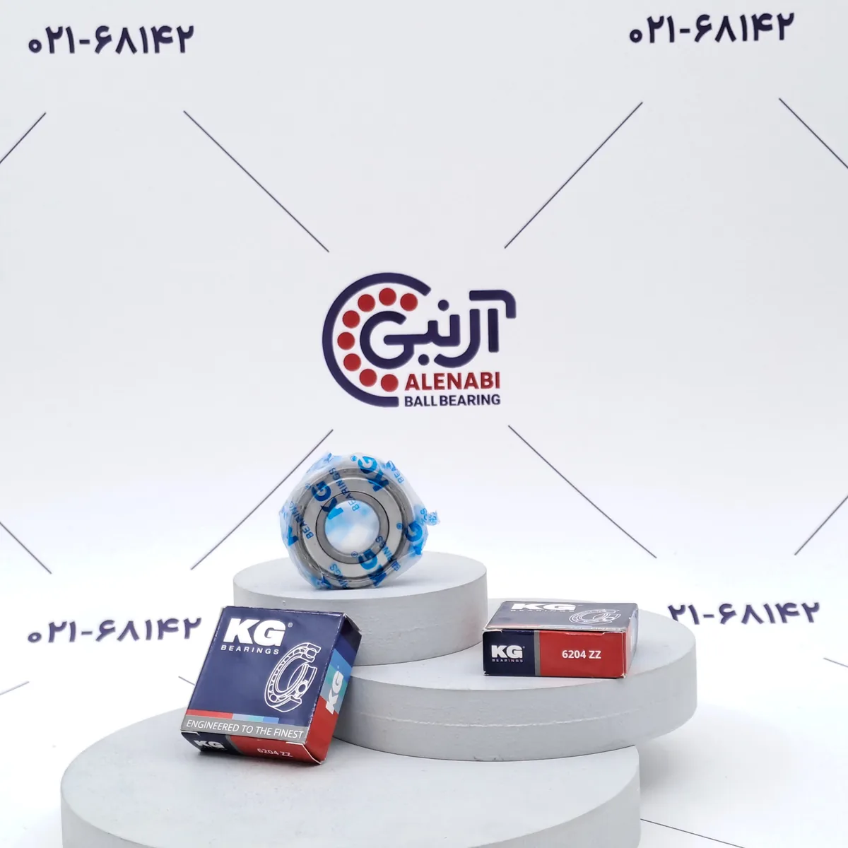 بلبرینگ 6204ZZ برند KGC