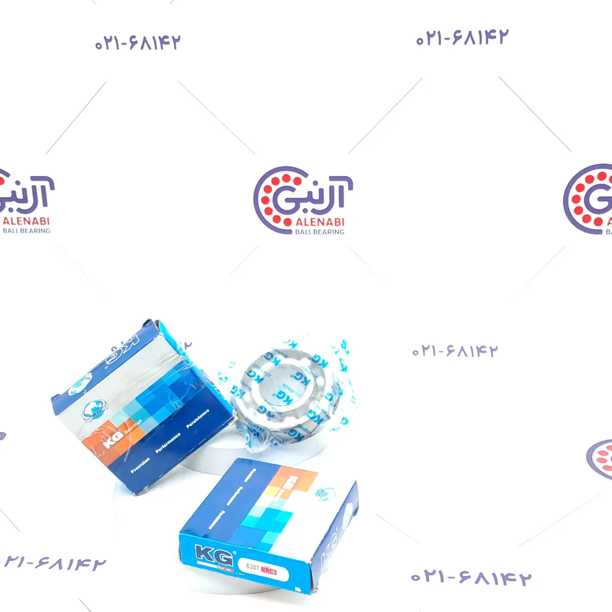 بلبرینگ 6307 NR برند KGC