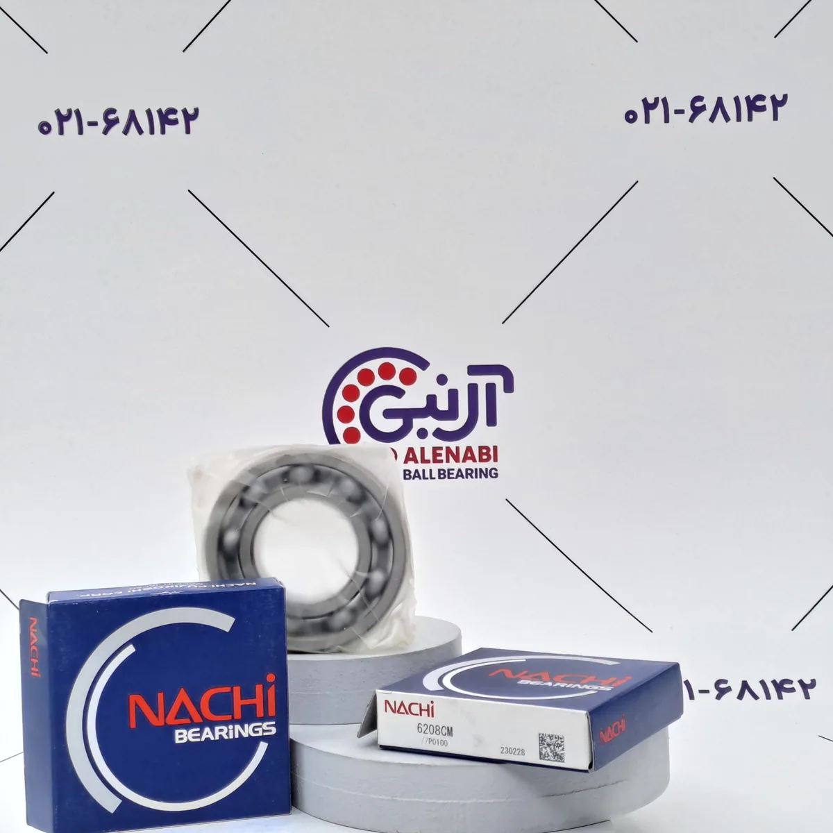 بلبرینگ 6208 برند NACHI