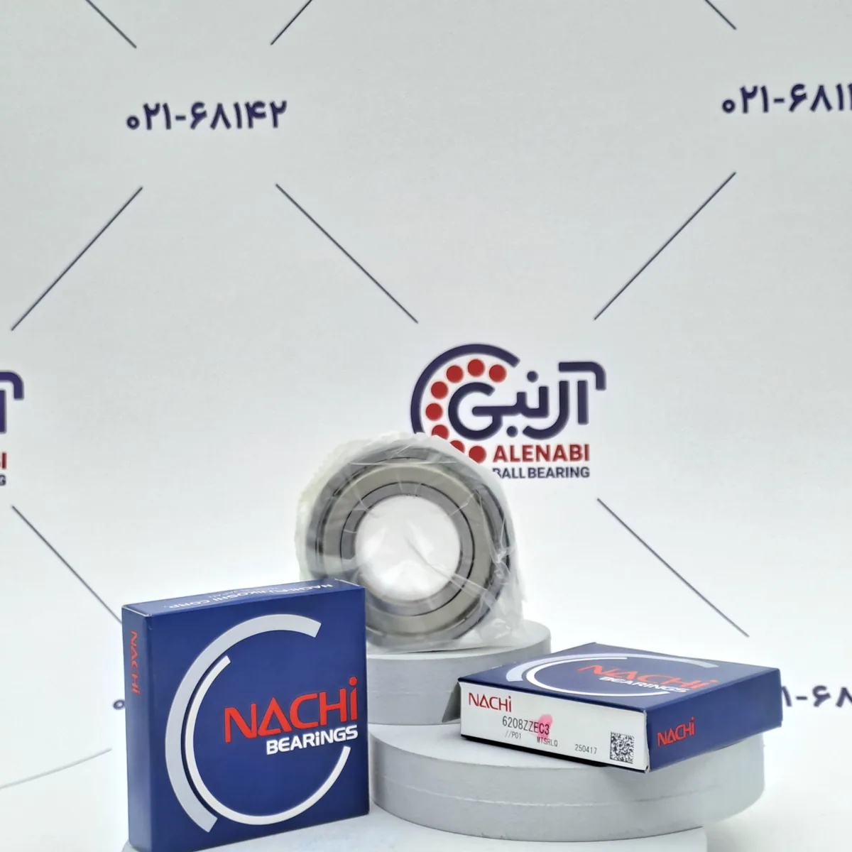 بلبرینگ 6208 ZZ/C3 برند NACHI