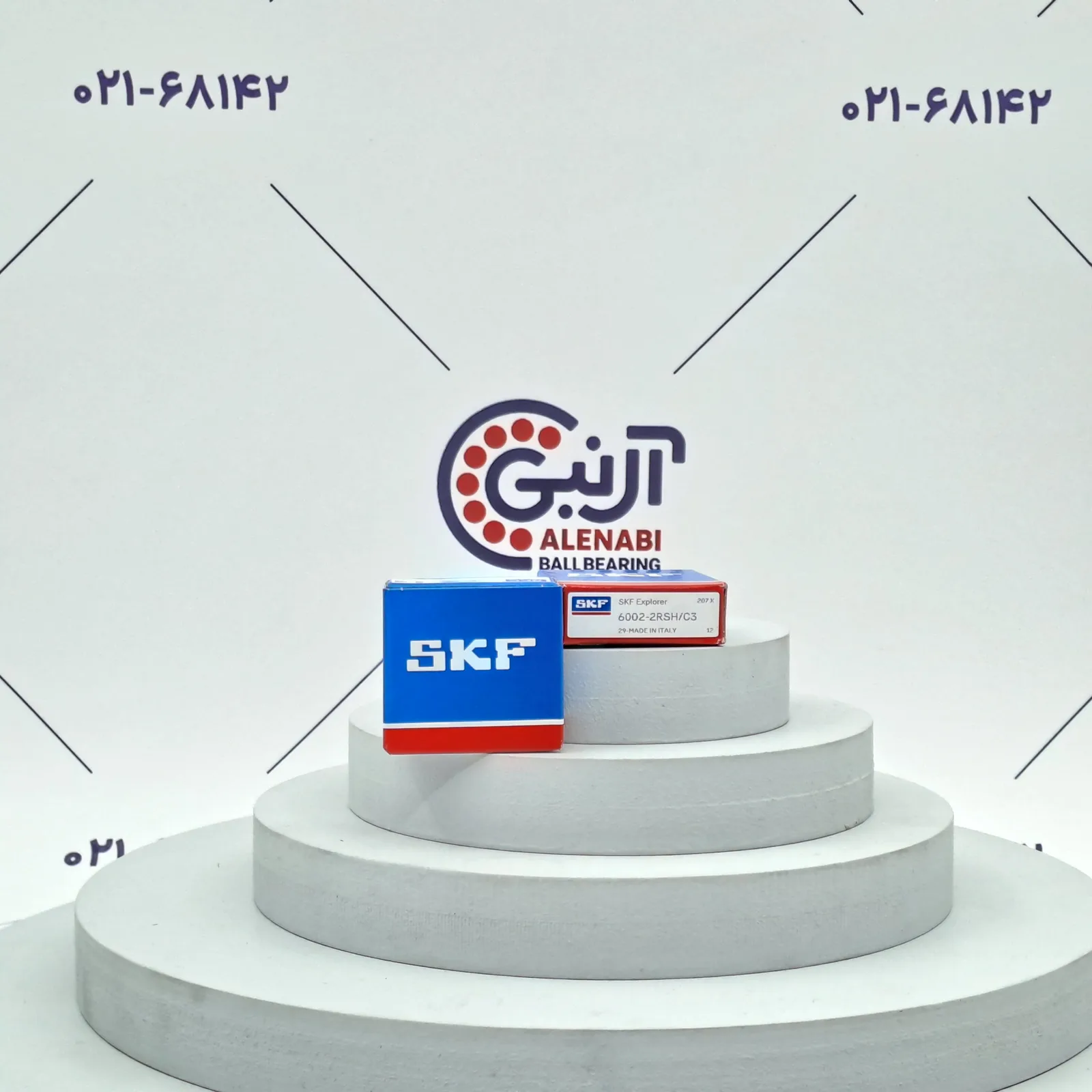 بلبرینگ 6002 2RS/C3 SKF