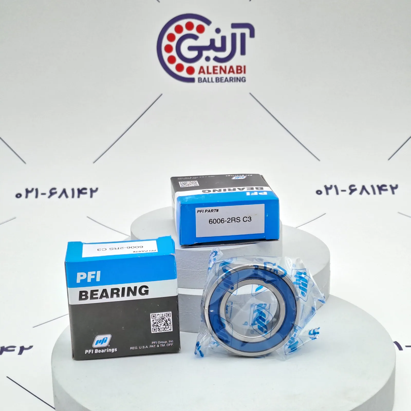بلبرینگ 6006 2RS/C3 PFI-USA