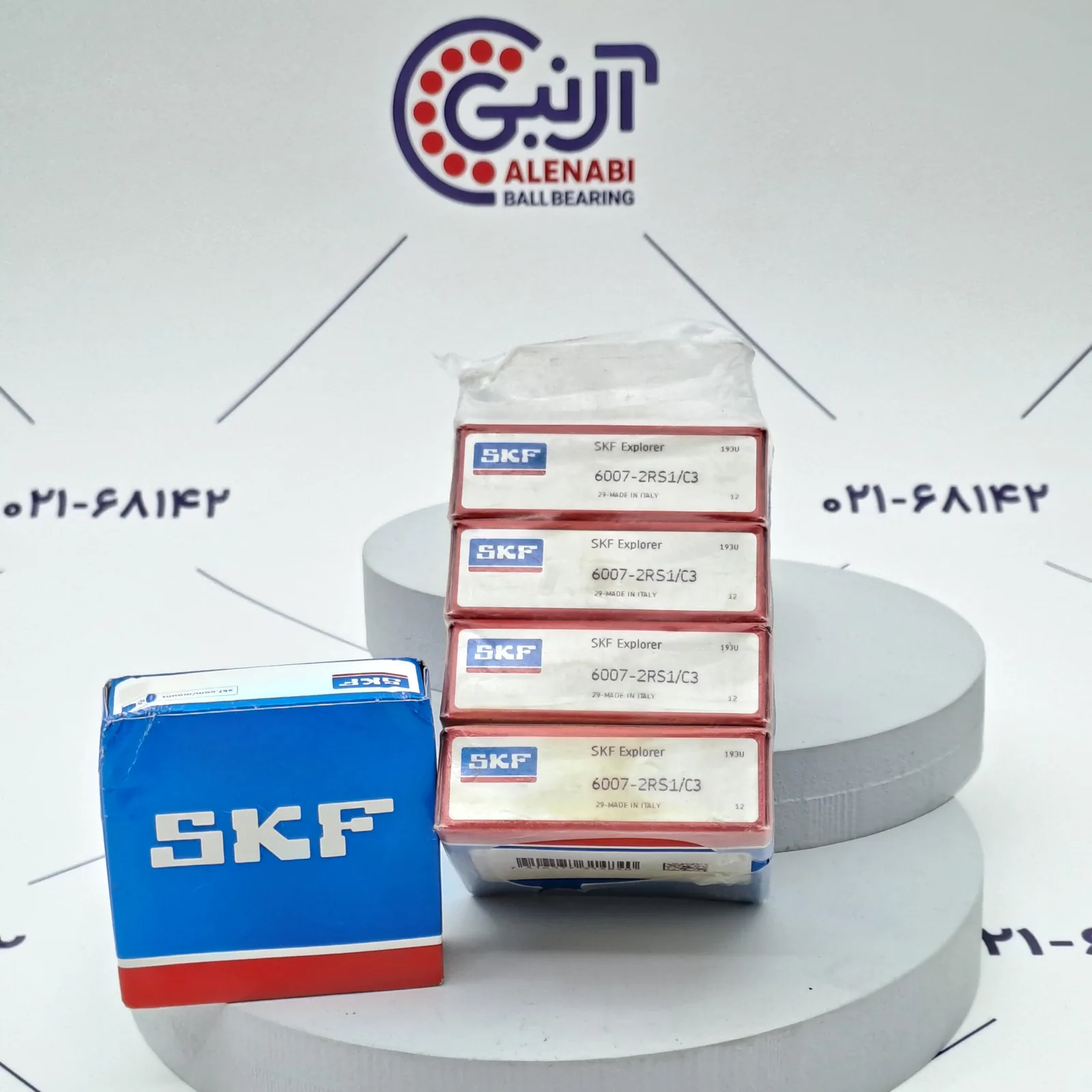بلبرینگ 6007 2RS/C3 SKF