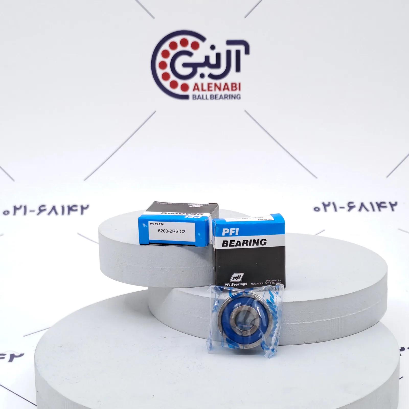 بلبرینگ 6200 2RS/C3 PFI-USA