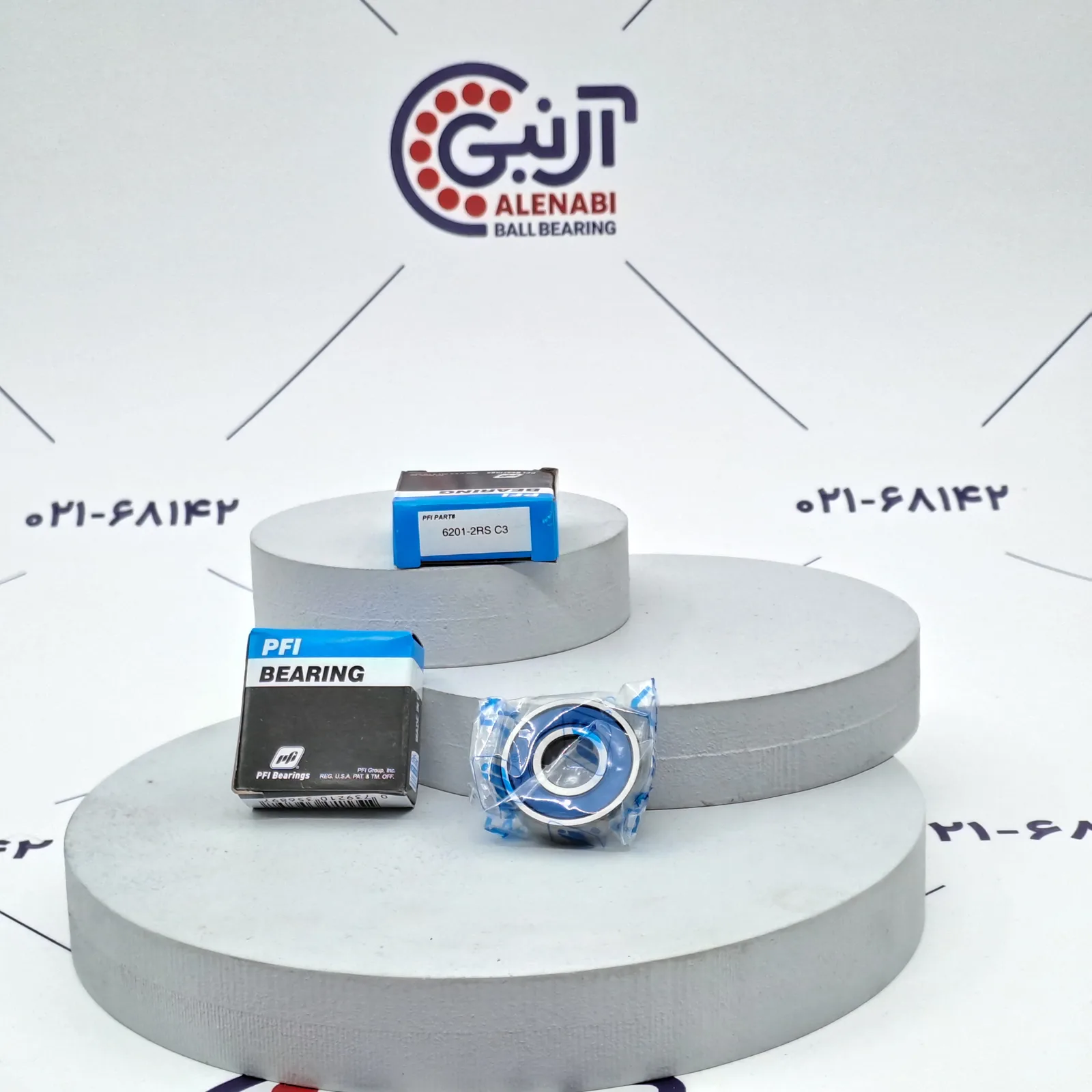 بلبرینگ 6201 2RS/C3 PFI-USA