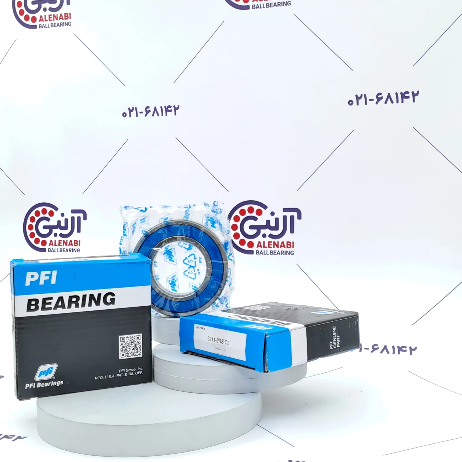 بلبرینگ 6211 2RS/C3 PFI-USA