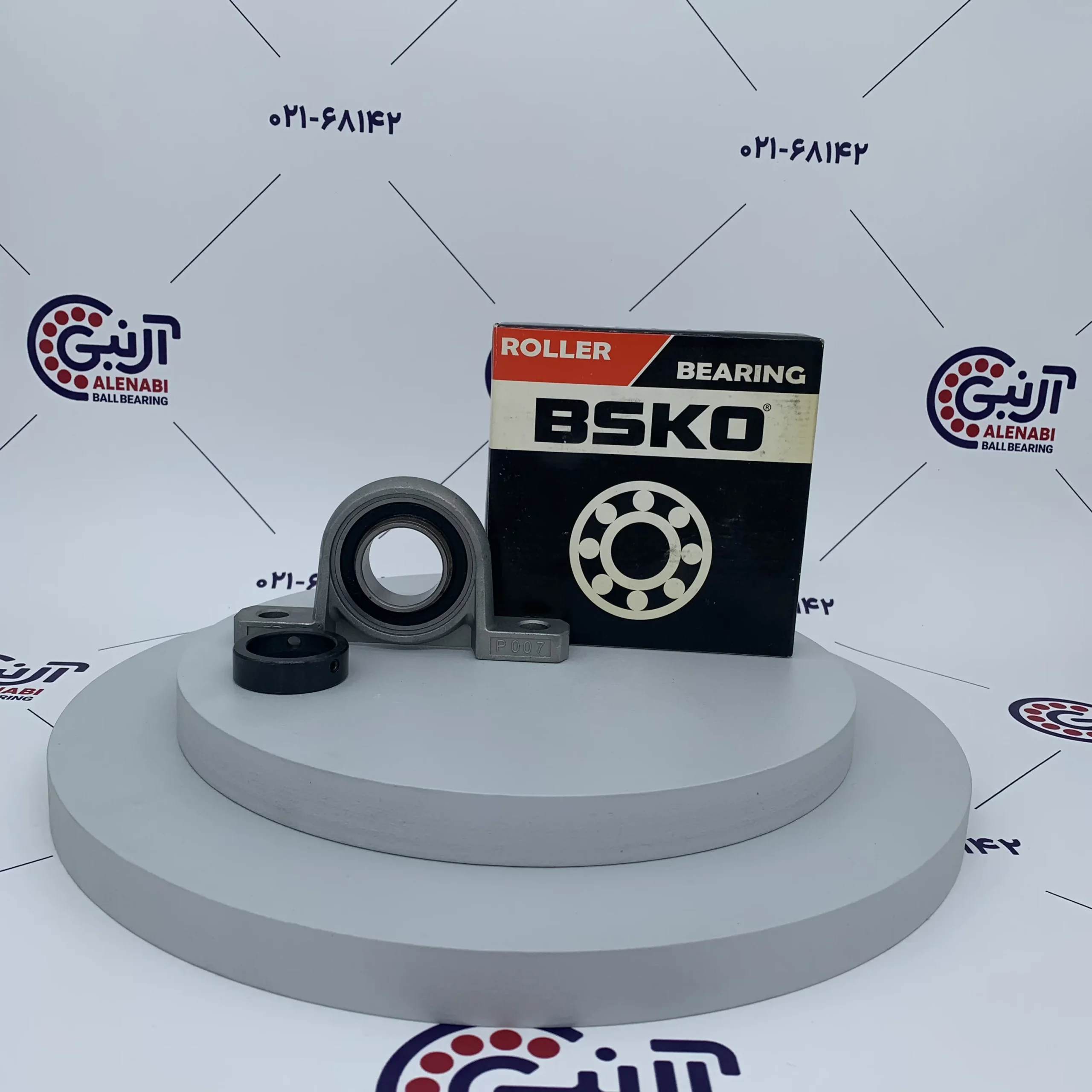 یاتاقان UP007 BSKO مینیاتوری کلاهکدار